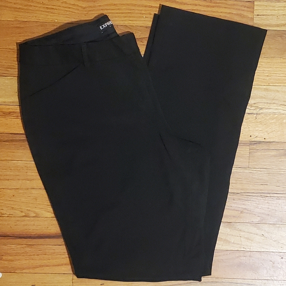 Express Mid Rise Publicist Barely Boot Pants - image 5